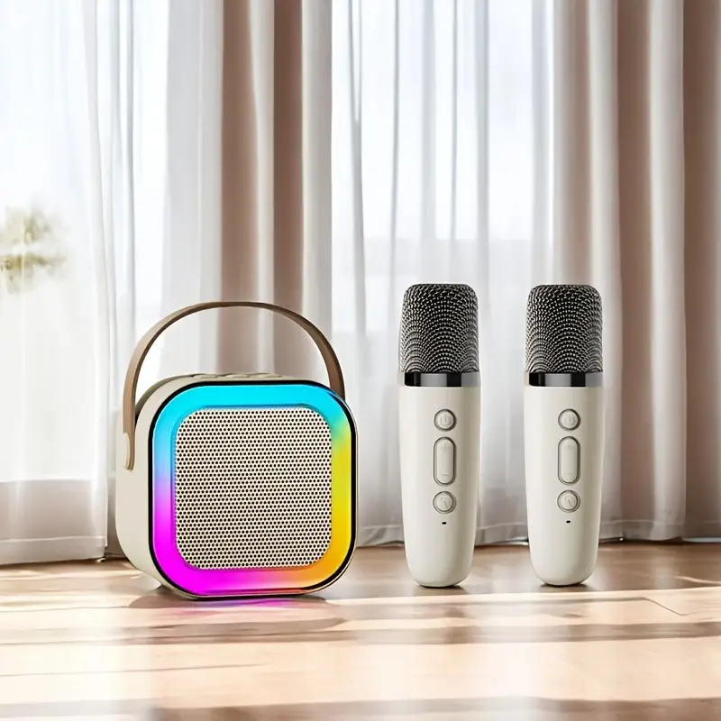 Baltos Spalvos MINI Karaoke - Image 3