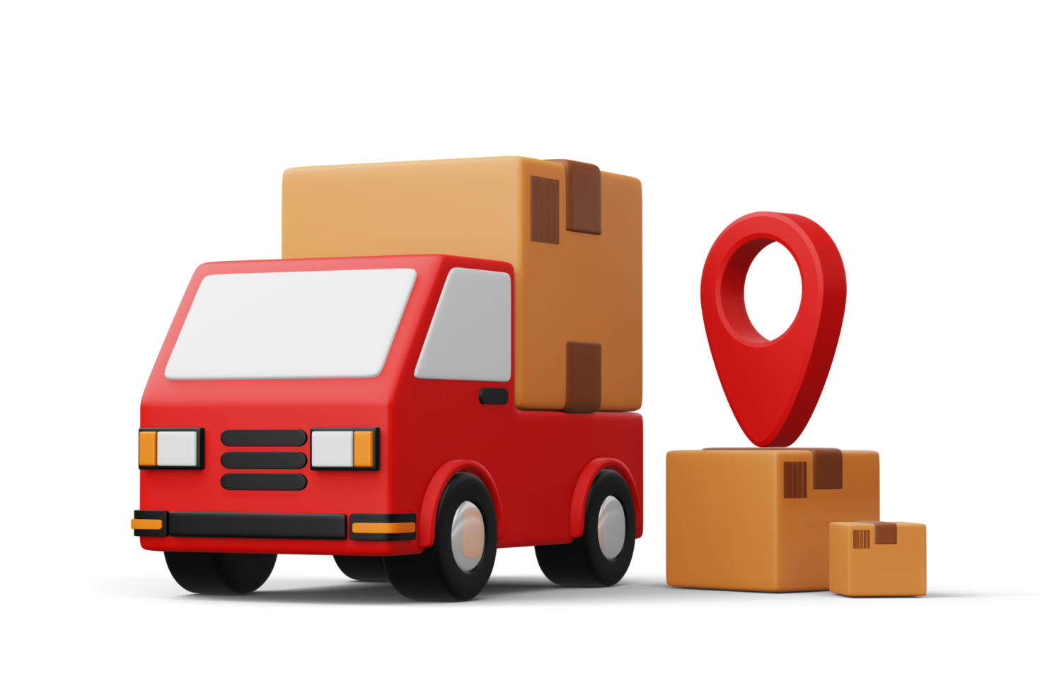 delivery-truck-with-parcel-box-transport-vehicle-3d-rendering-free-png