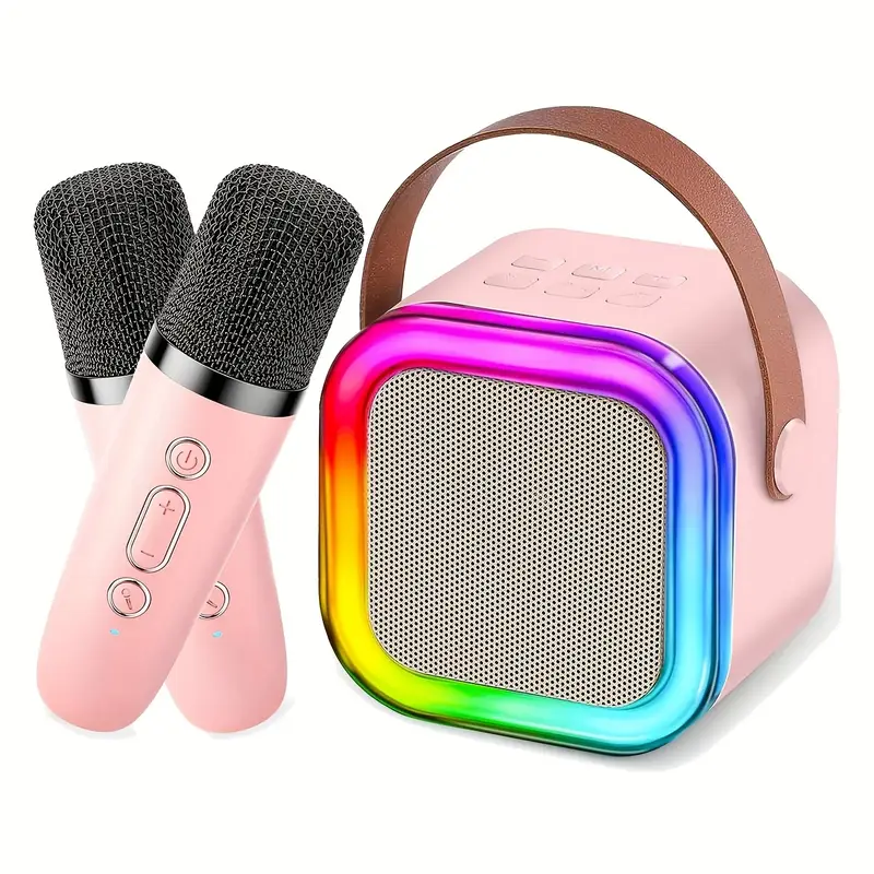 Rožinės Spalvos MINI Karaoke - Image 2